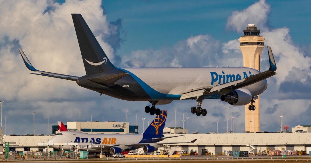 An Atlas Air Boeing 767 approaches Miami International Airport. (Photo: Flickr: <a href="http://creativecommons.org/licenses/by-sa/2.0/" target="_blank">Creative Commons (BY-SA)</a> by <a href="http://flickr.com/people/coatsaerospace" target="_blank">N1_Photography</a>)