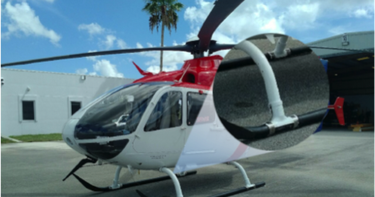 Metro Aviation worked with Dart Aerospace as it obtained approvals for its EC/H135 crosstubes. (Photo: Dart Aerospace)