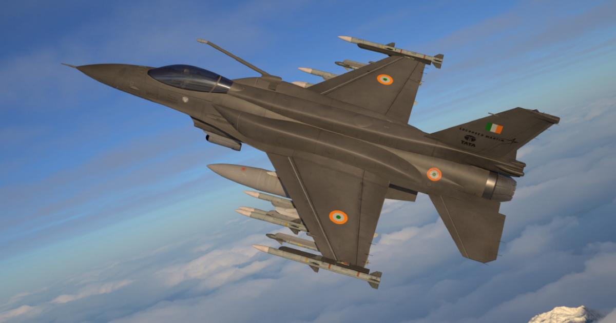 The F-21 is a version of the F-16V Block70 tailored to the Indian market. (photo: Lockheed Martin)