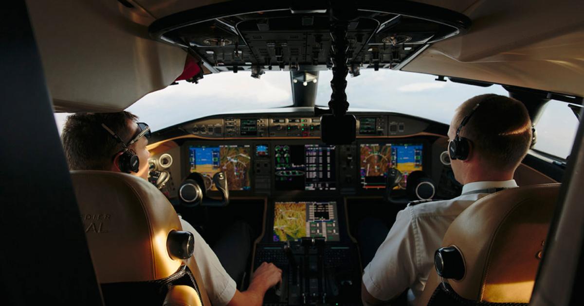 VistaJet's flight crews are now receiving better risk assessment data thanks to the company's integration of the Osprey Flight Solutions system. (Photo:VistaJet)