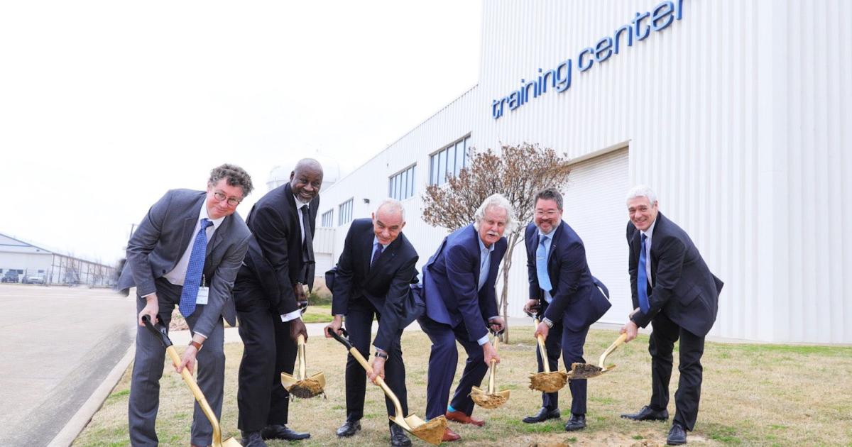 Airbus and Helisim broke ground today on a pilot and maintenance training center in Grand Prairie, Texas.