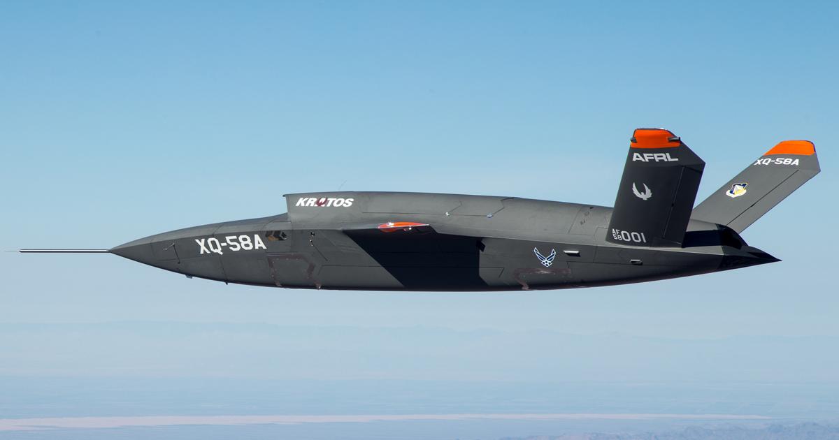 The XQ-58A Valkyrie made its first flight on March 5 at Yuma in Arizona. (photo: Air Force Research Laboratory)