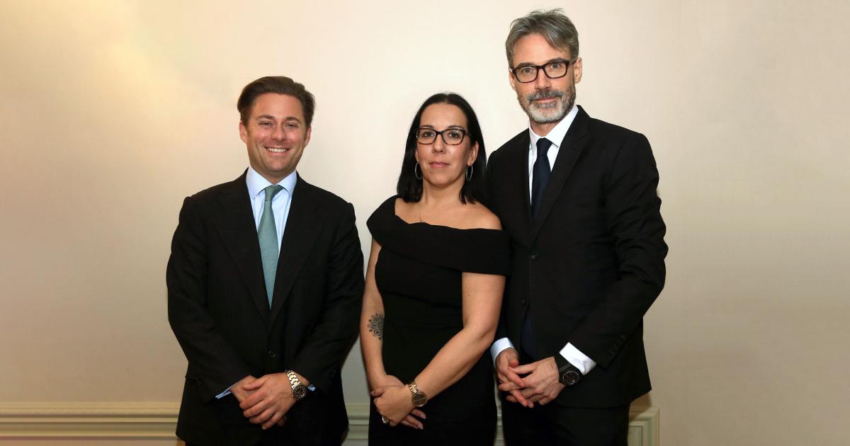 Aero Asset co-founders William Sturm (left), Valerie Pereira, and Emmanuel Dupuy saw an upturn in the preowned rotorcraft market during 2018 and expect that to continue. 