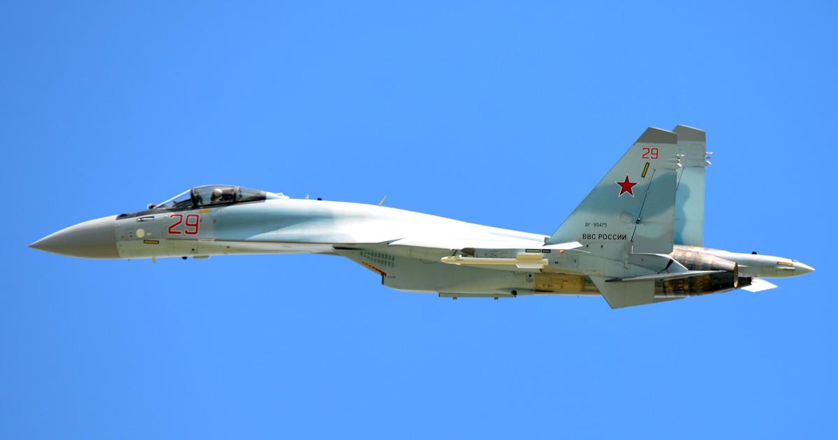 The Su-35 has seen considerable action with the Russian VKS over Syria, and is now the subject of a deal with Egypt. (photo: Vladimir Karnozov)