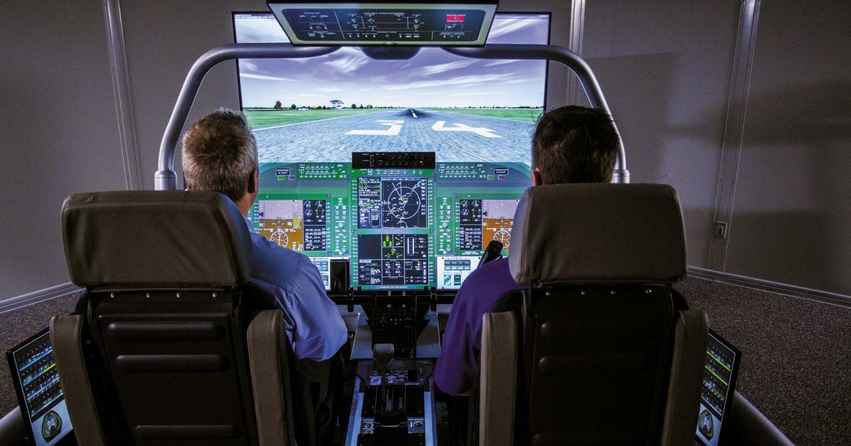 FlightSafety International MissionFit training system.