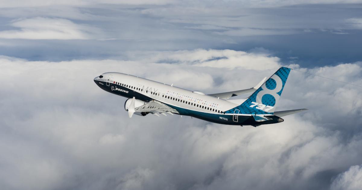 All Boeing 737 Max 8s remain grounded until further notice from global aviation authorities. (Photo: Boeing)