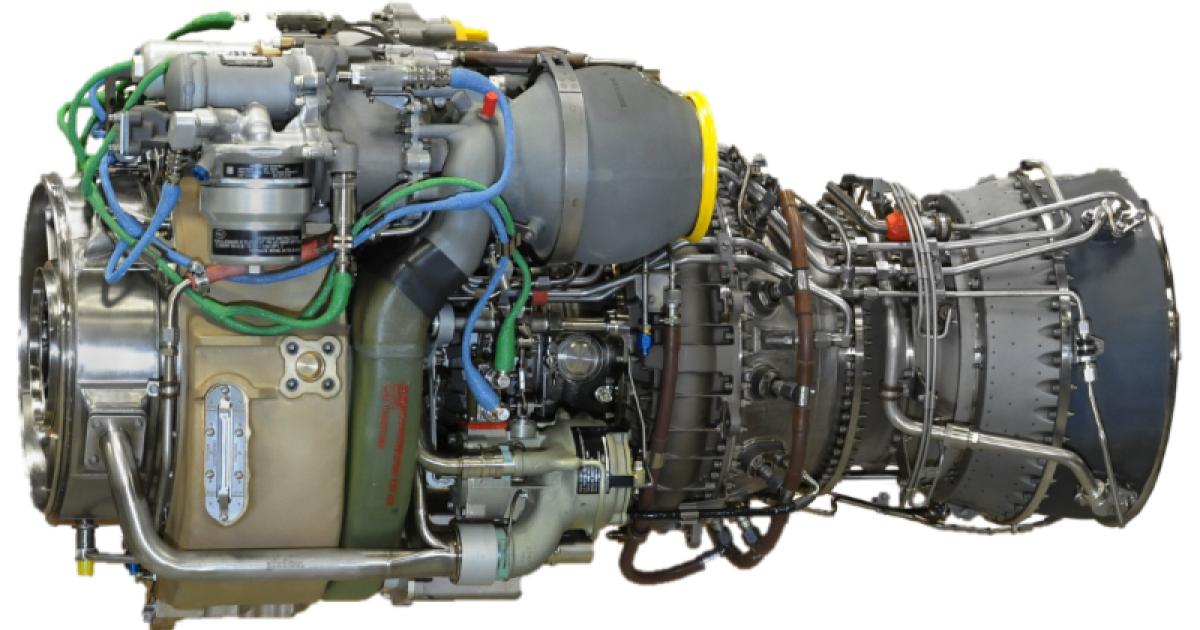 GE Aviation's newly certified CT7-2F1 engine is the latest variant of the engine maker's CT7/T700 engine family. (Photo: GE Aviation)