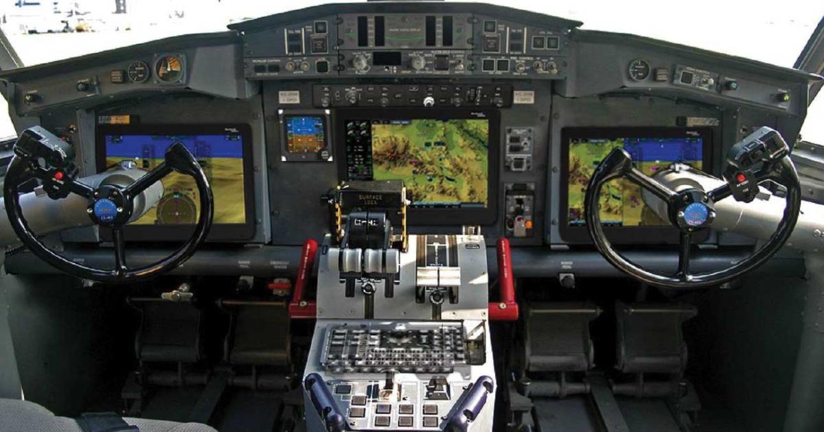 Based on the Collins Aerospace Pro Line Fusion cockpit, Viking Air's avionics upgrade program for the CL-215T and CL-415 promises to keep the aerial firefighting turboprop twins, current with regulations and technology for the next quarter century.