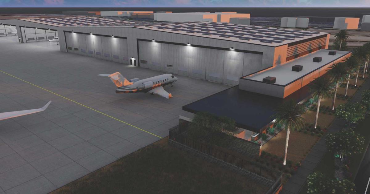 Los Angeles-area Camarillo Airport will receive the first CloudNine private hangar complex after its developer secured a 50-year lease on a seven-acre parcel from Ventura County. Aircraft owners in the complex will be free to choose whichever of the four FBOs at the airport they wish for fueling and line service.