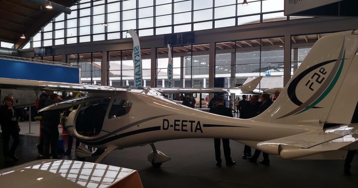 Flight Design is planning to test fly this electric-powered plane, the F2e, as it works to bring to market the new F series "modular" family of general aviation aircraft.