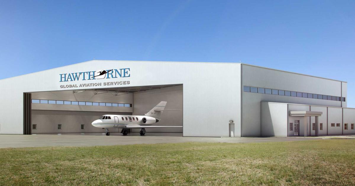 Hawthorne Global will increase its aircraft storage capacity and office space by 32,000 sq ft with the construction of a new hangar by the end of 2019.