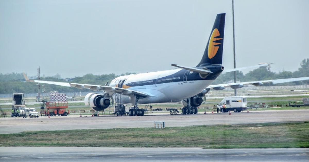 India's Jet Airways has "temporarily" suspended operations as of 1 p.m. EST today, April 17. The company is in debt by some $1.2 billion. (Photo: Neelam Matthews)