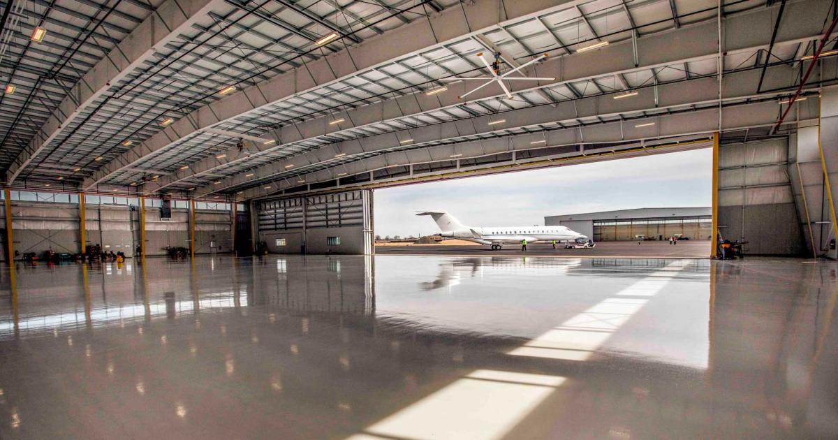 Sheltair has added 106,000 sq ft of new energy-efficient hangar space at its Republic Airport FBO on New York’s Long Island. The first phase of a $55 million development project, it brings the location to nearly 180,000 sq ft of hangar floor. Three additional hangars and a new 10,000 sq ft terminal will cap off the expansion next year.
