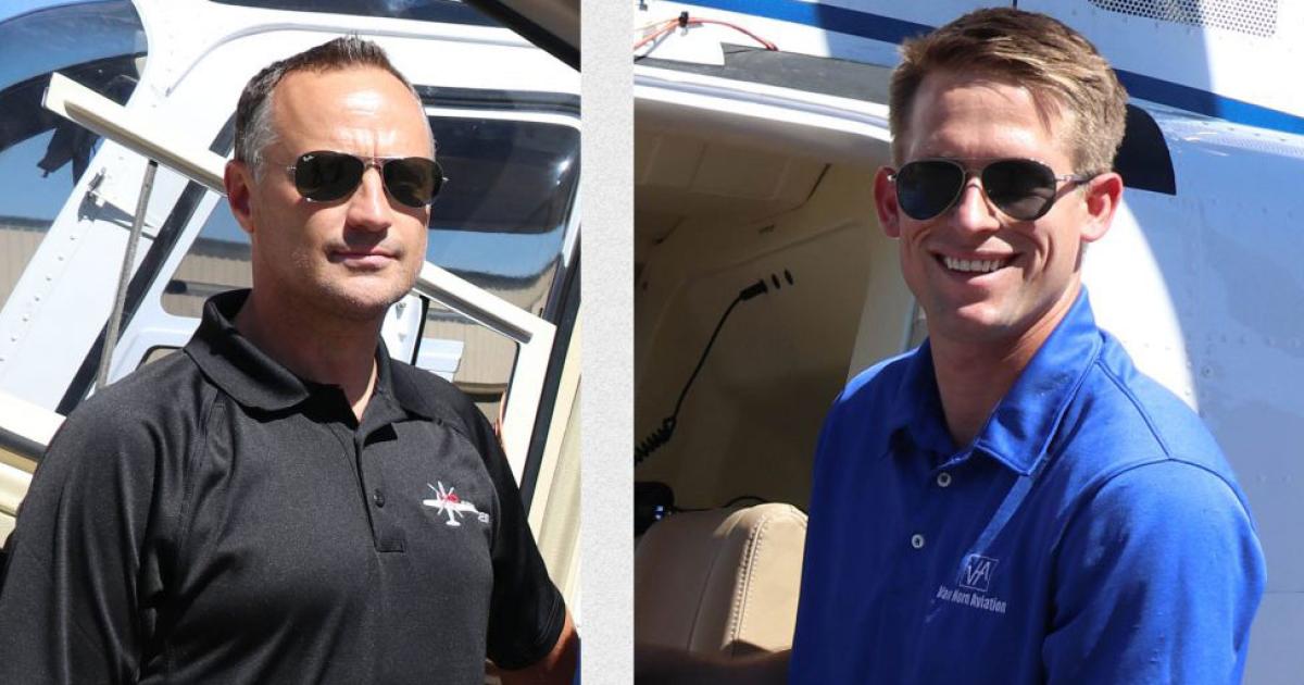 Contract experimental test pilot Rucie Moore and Van Horn Aviation engineering manager Stephen Estes were killed in the crash of a Bell 206 on a test flight.