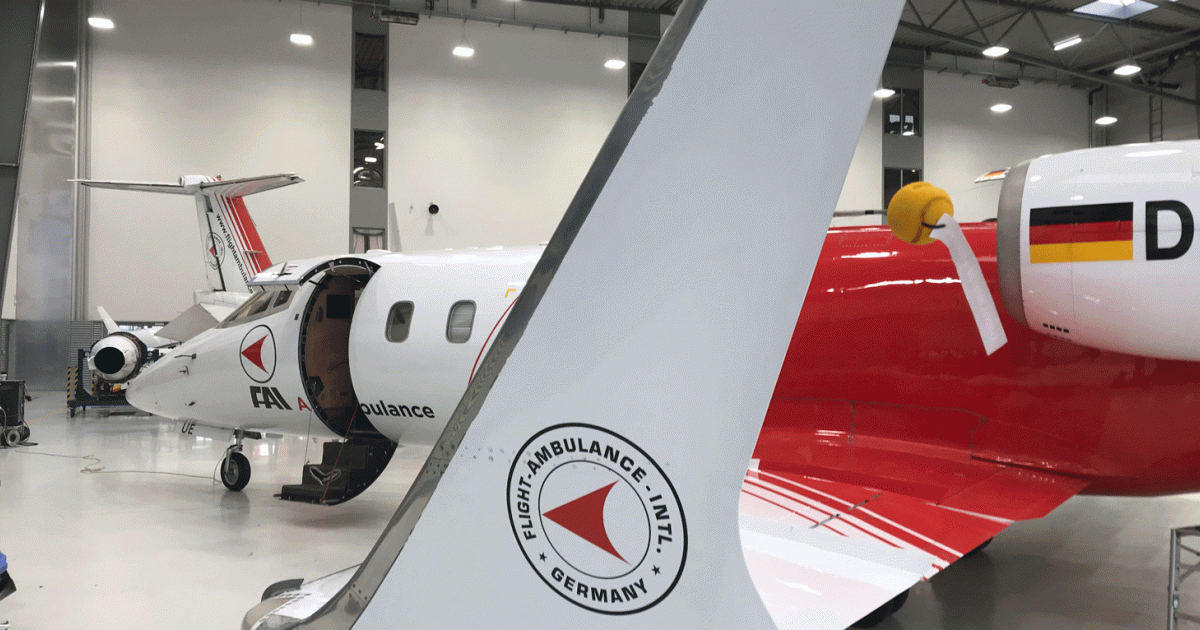 FAI Group Learjet 60