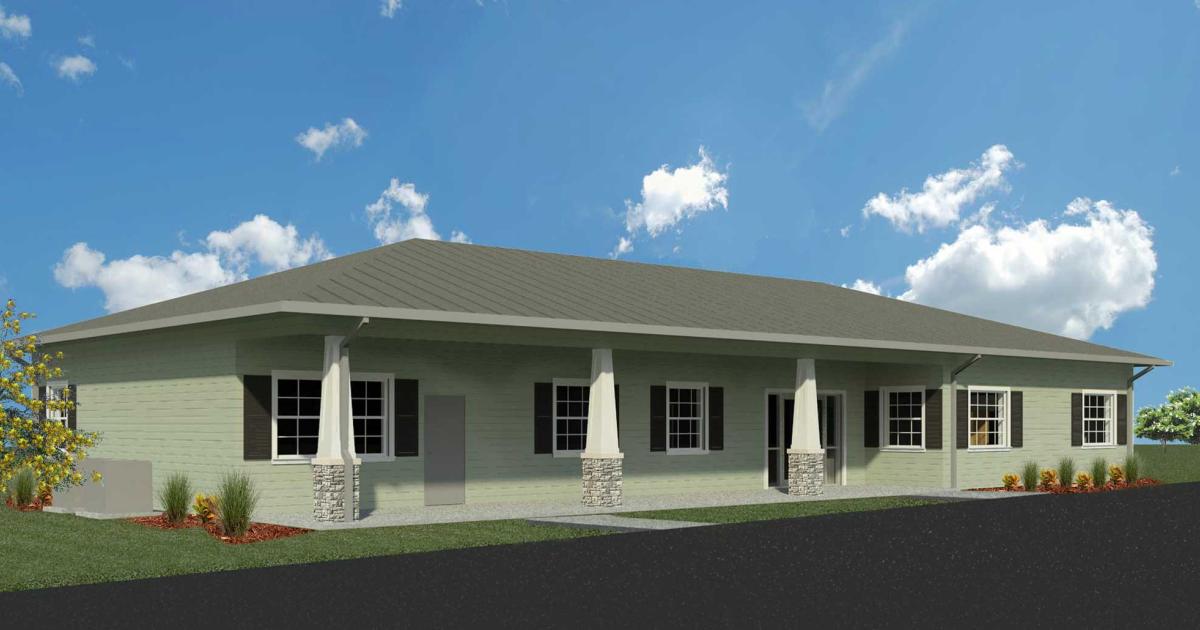 When completed next spring, the terminal at Florida's Keystone Heights Airport will also provide a new home for the airport's administrative offices.
