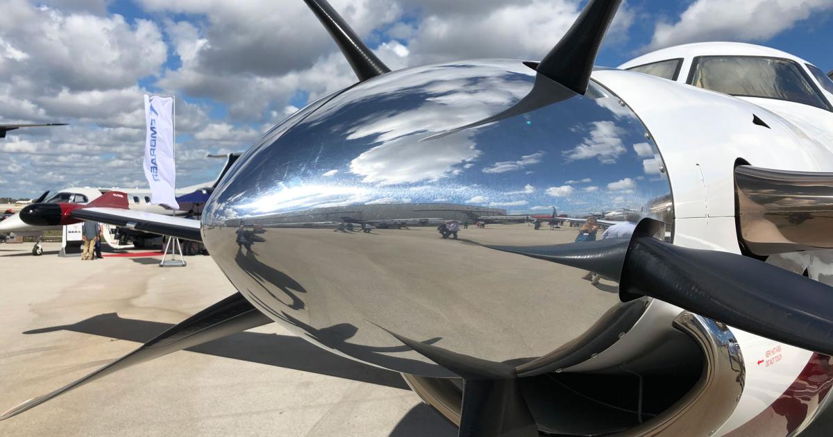 The FAA's latest forecast calls for the general aviation fleet to shrink slightly over the next 20 years, as the projected rise in turbine aircraft deliveries won't be enough to offset lower piston shipments. (Photo: Chad Trautvetter/AIN)
