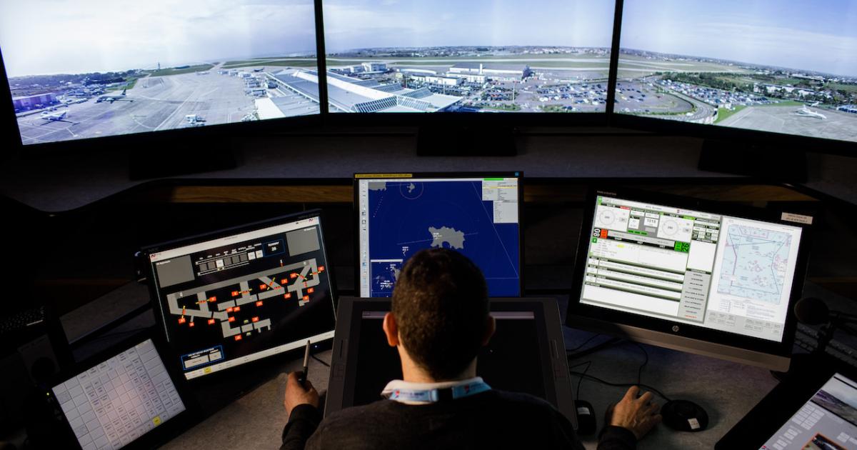 Jersey Airport's remote tower has demonstrated capability to handle up to 32 movements per hour. (Photo: Frequentis) 