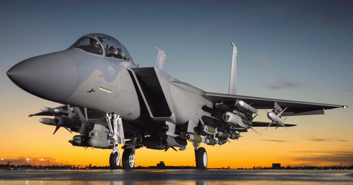 At first glance, this F-15 may look like any other example of the venerable McDonnell Douglas design, but it’s actually an F-15EX, with advanced multi-role equipment and capabilities.