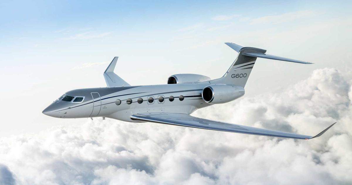 Gulfstream's G600 represents its third aircraft to be awarded its type and production certificates at the same time, repeating the accomplishment of the G500 last year. Entry into service for the $57.9 million twinjet will take place in the second half of the year, according to the Savannah airframer.