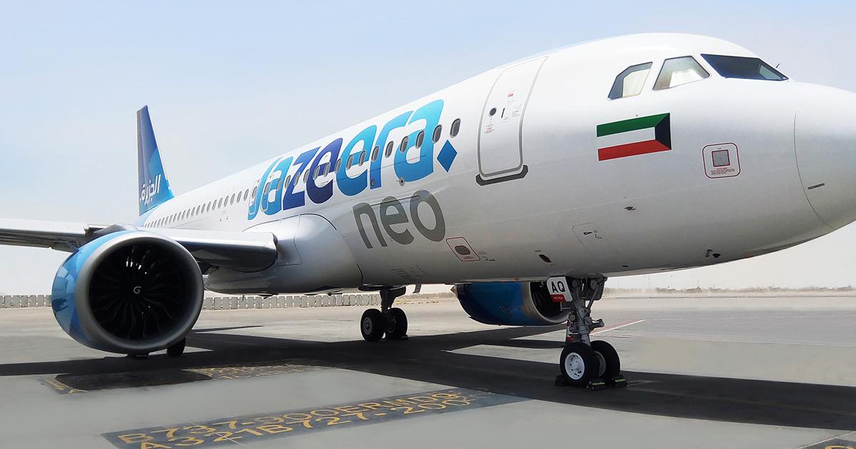 Jazeera became the first Middle Eastern carrier to take delivery of an Airbus A320neo last year. (Photo: Jazeera Airways)