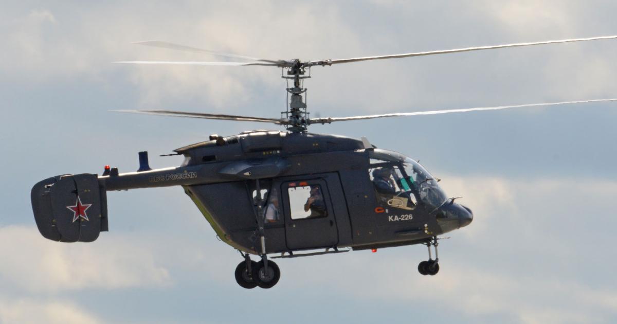 The “Make in India” campaign favors HAL’s connection with the Kamov Ka-226T.