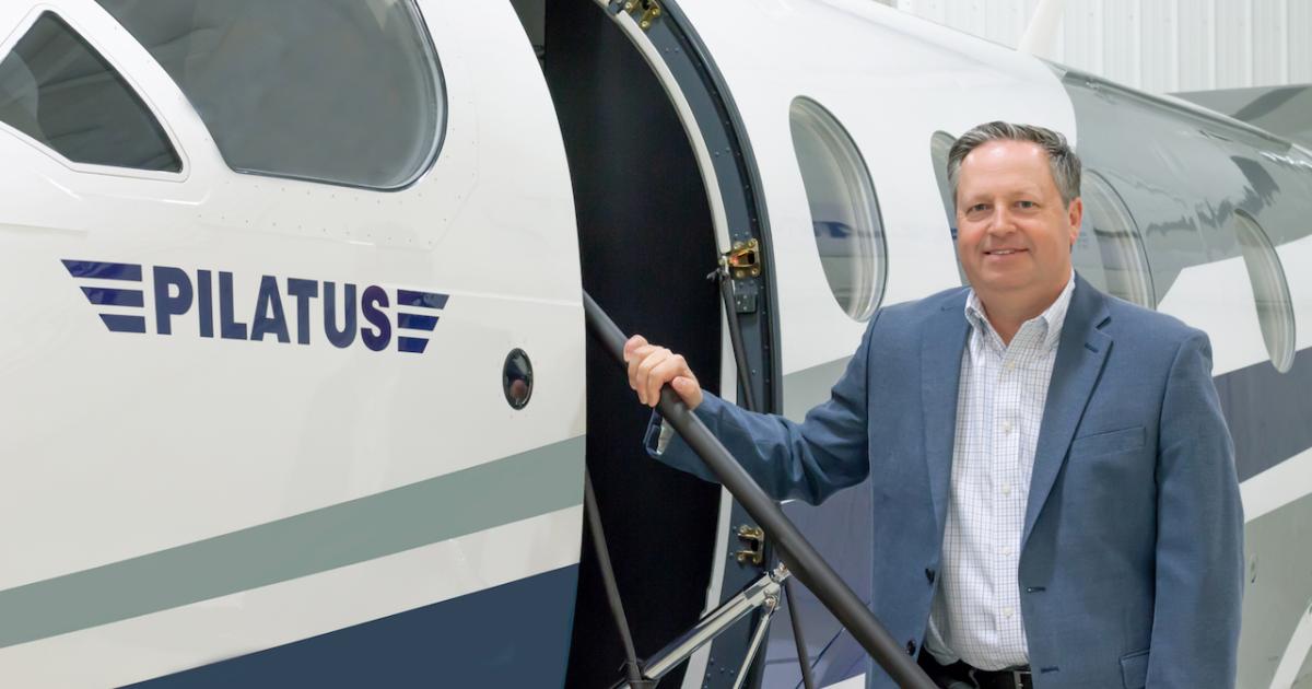 Keith Plumb will lead KCAC Aviation's new Pilatus regional sales office at DuPage Airport in West Chicago. (Photo: KCAC Aviation)