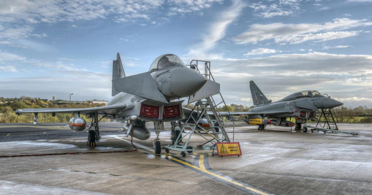 Development of Eurofighter’s Typhoon began in the 1980s, well before stealth technologies evolved.
