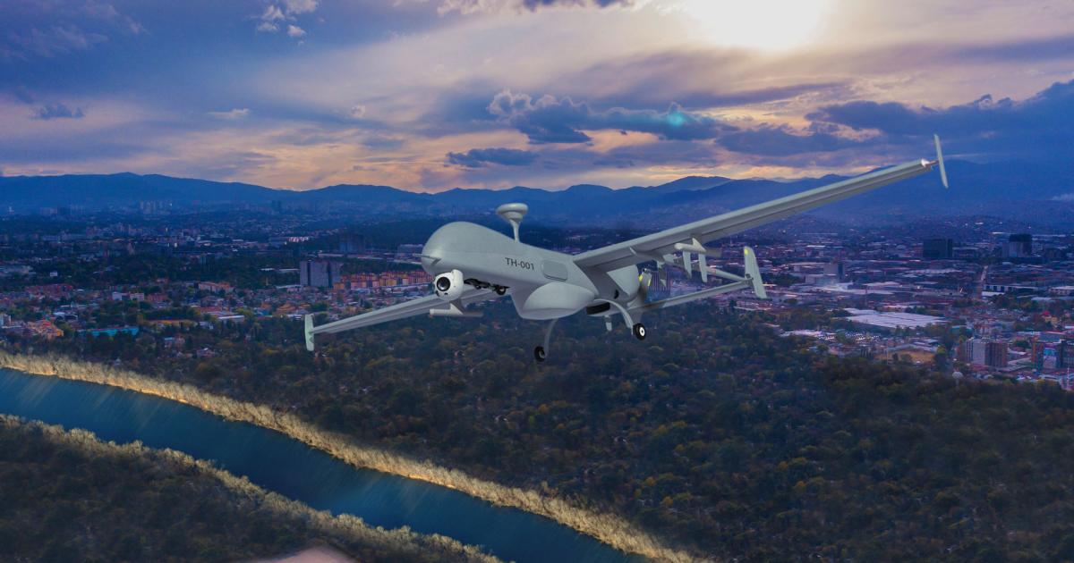 T-Heron will join the company’s family of MALE UAVs, providing a scaled-down version of the larger variants that have seen operational success with various militaries worldwide. (Image: Israel Aerospace Industries)