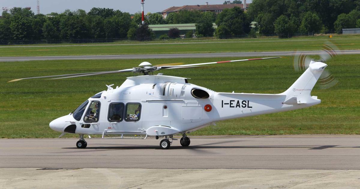 Leonardo said it sold AW169 helicopters this year into the Brazilian market and expects more opportunities throughout Latin America.(photo David McIntosh)