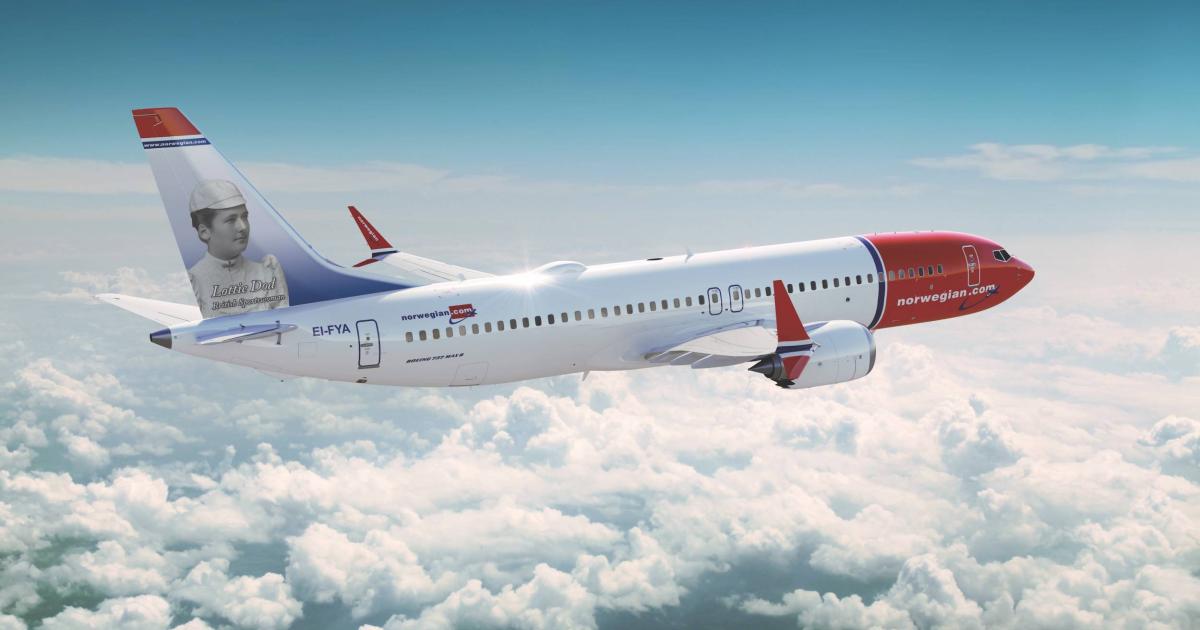 Norwegian Air Shuttle is one of many operators worldwide disrupted by the continued grounding of the Boeing 737 Max narrowbody airliner. 