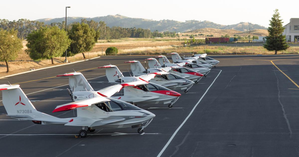 Icon Aircraft's A5 final assembly facility is located in Vacaville, California. (Photo: Icon Aircraft)