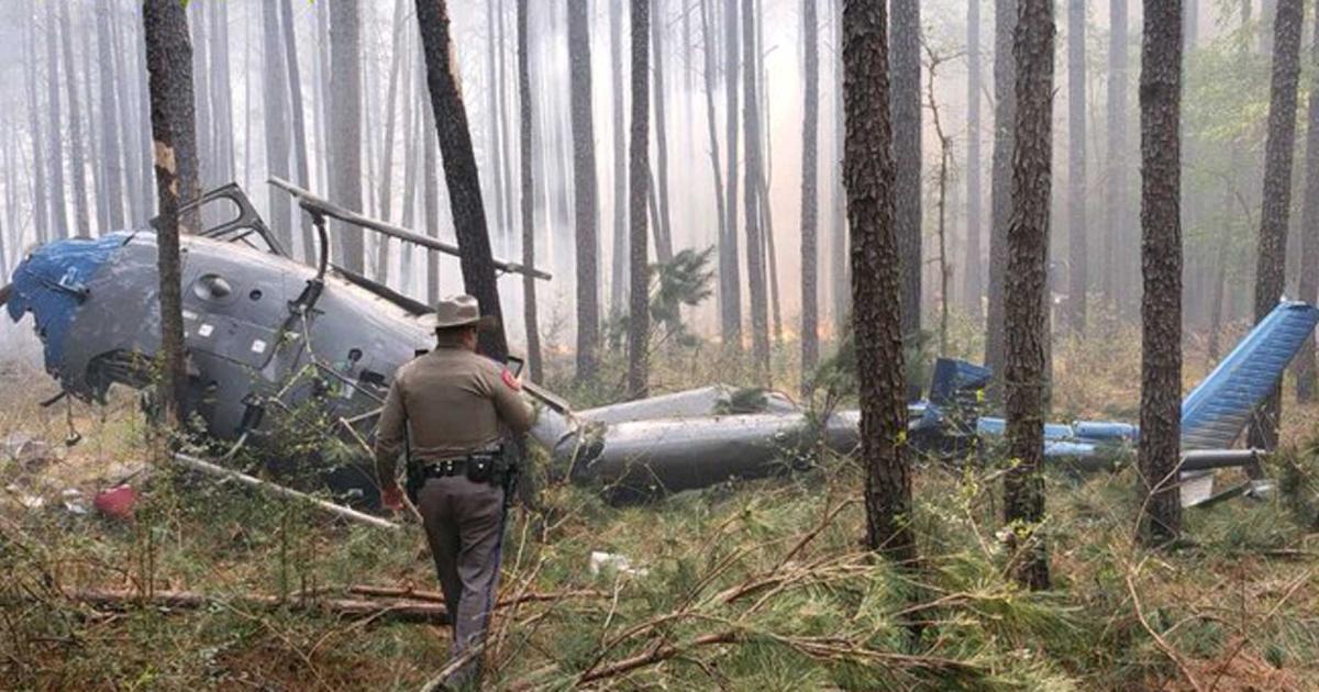The USHST fears that the U.S. helicopter industry is headed for its worst fatal accident record in more than a decade. In this accident, a 2009 Airbus Helicopters AS350 crashed in the Sam Houston National Forest in Texas in March during a controlled burn operation, killing one and injuring two others. (Photo: Texas Department of Public Safety)
