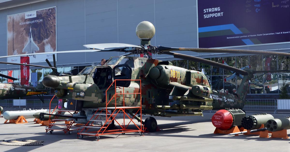 The Mi-28NM is expected to gain a new, long-range attack missile. (Photo: Vladimir Karnozov)