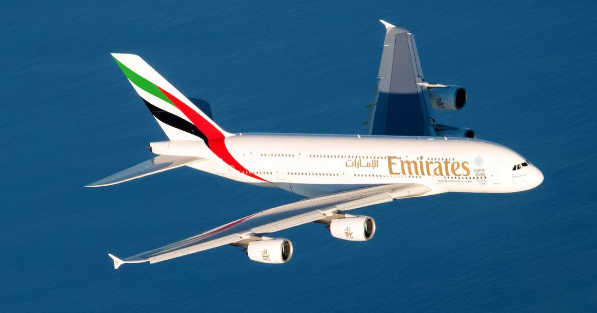 The largest A380 operator in the world, Emirates flies 111 of the superjumbos. (Photo: Emirates)