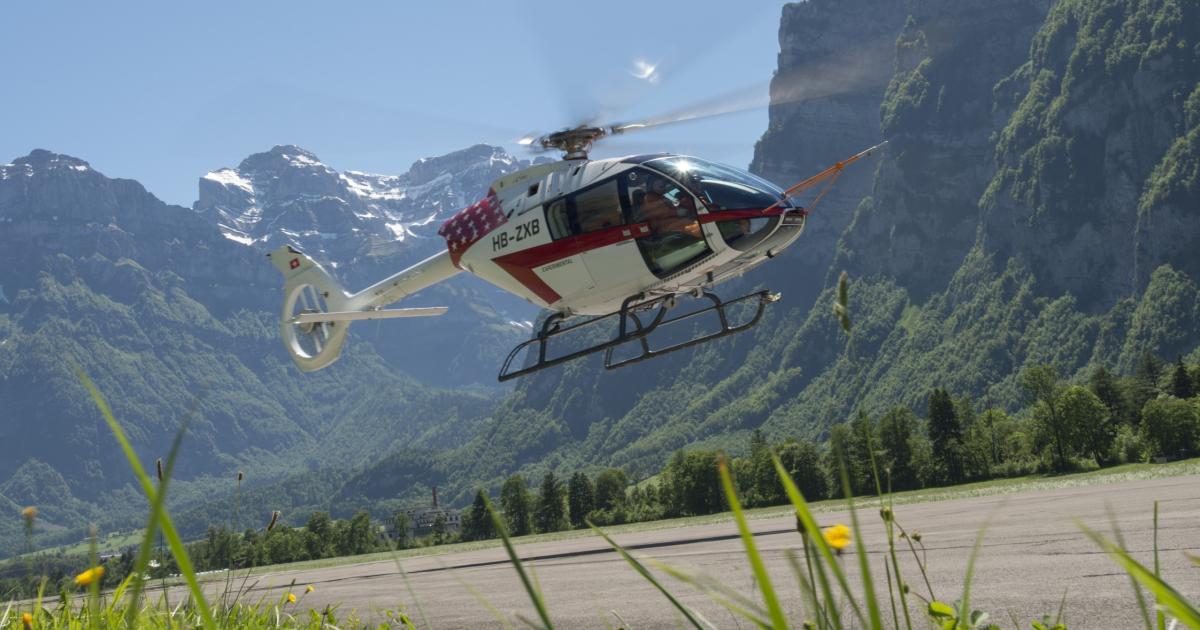 A memorandum of agreement from Metro Aviation for five SH09s brings the backlog for Kopter Group's all-composite light helicopter to 70 units. Swiss-based Kopter also has LOI agreements for another 100 SH09s. (Photo: Kopter Group)