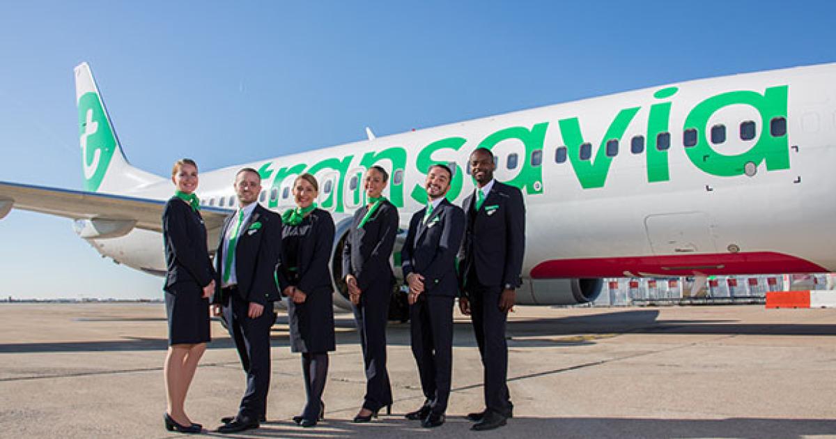 Transavia France's Boeing 737 fleet will grow beyond the 40-aircraft limit imposed by the SNPL pilots' union in 2014 under a new agreement reached on Wednesday. (Photo: Air France-KLM)