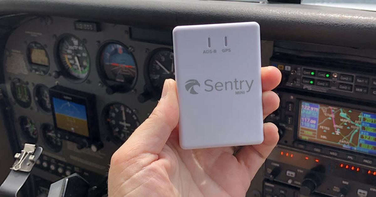 Foreflight has added the Sentry Min to its Sentry line of ADS-B receivers.