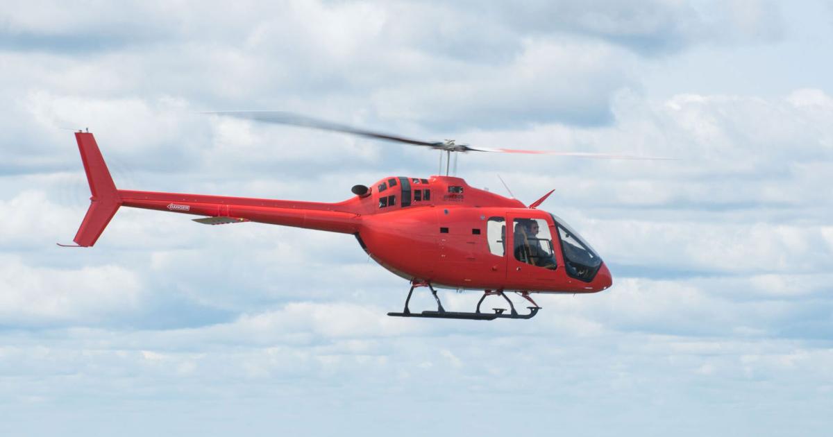 Bell has delivered the 200th Model 505 Jet Ranger X some 2.5 years after starting shipments of the light turbine helicopter. (Photo: Bell)