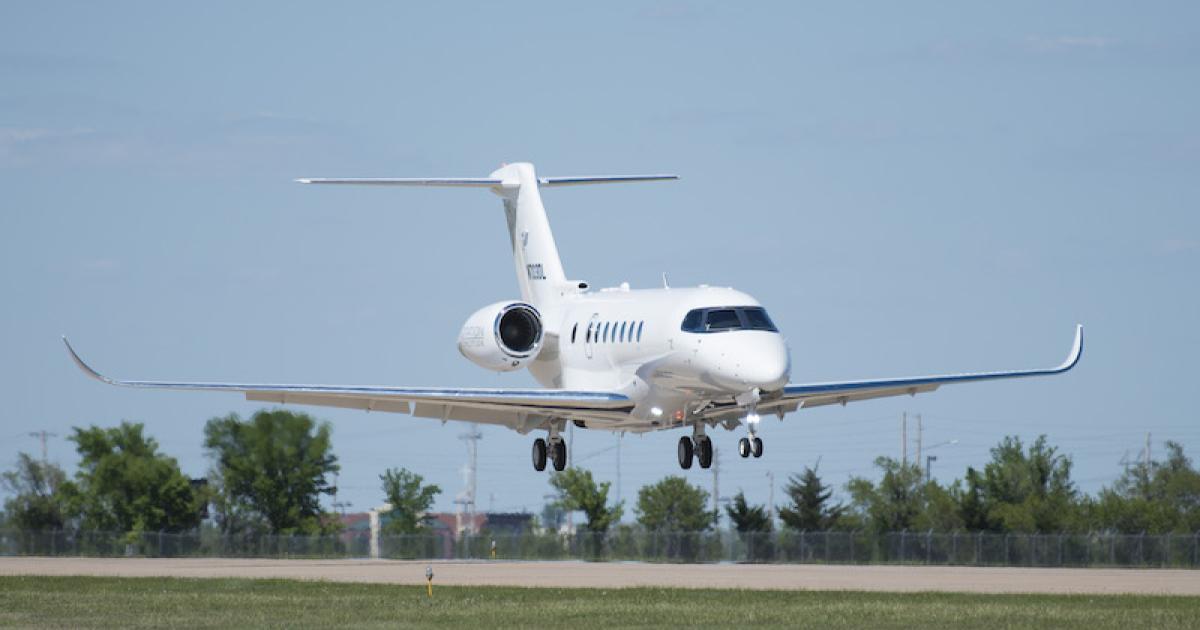 Textron Aviation officials anticipate Cessna Citation Longitude type certification by the end of next month. (Photo: Textron Aviation)