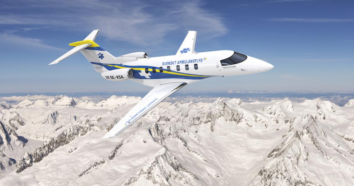 Deliveries of six Pilatus PC-24 twinjets are expected in 2021. (Image: Pilatus)