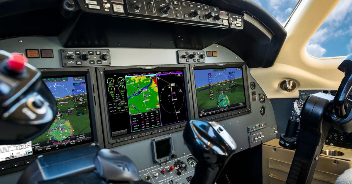 Garmin took the top spot in this year's AIN product support survey for its flight deck avionics.