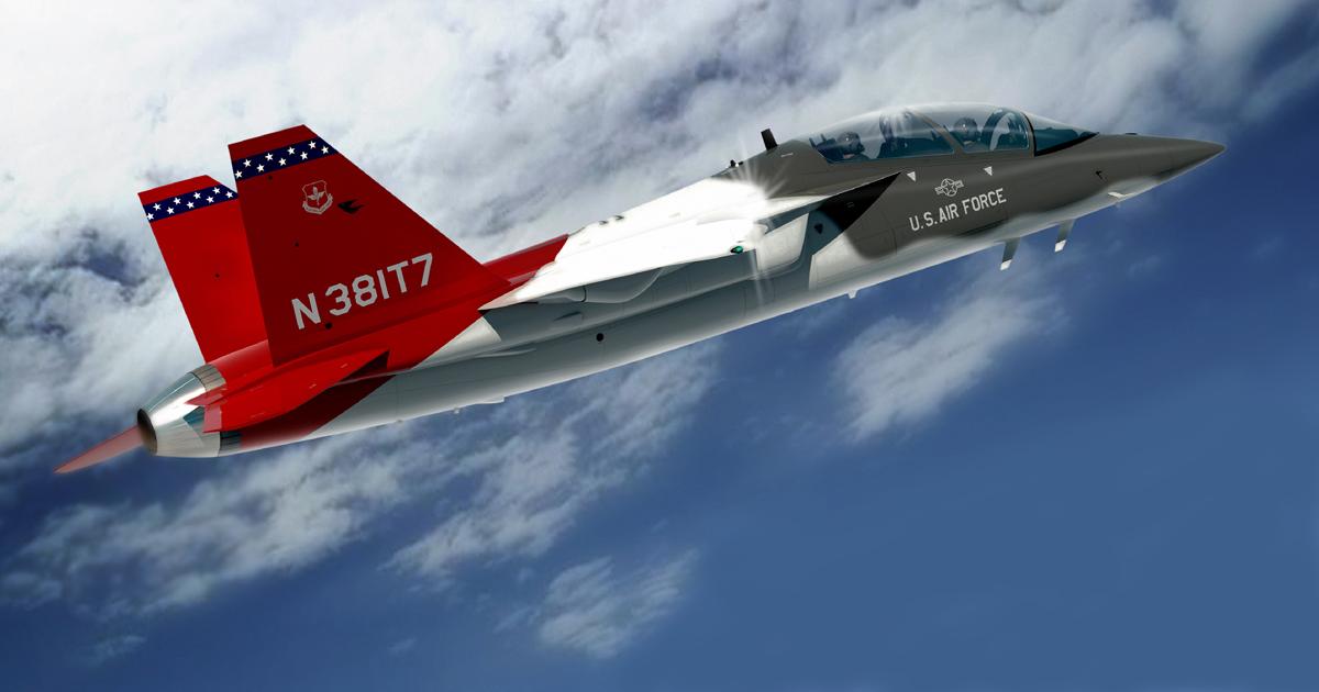 The first of a planned 351 Red Hawks is scheduled to enter service at Randolph in 2023. (U.S. Air Force illustration)
