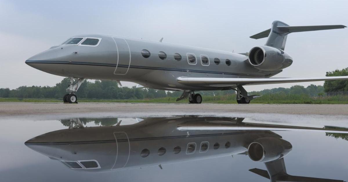 A 2018 Gulfstream G500 currently listed for sale on the International Aircraft Dealers Association's AircraftExchange website. (Photo: IADA)