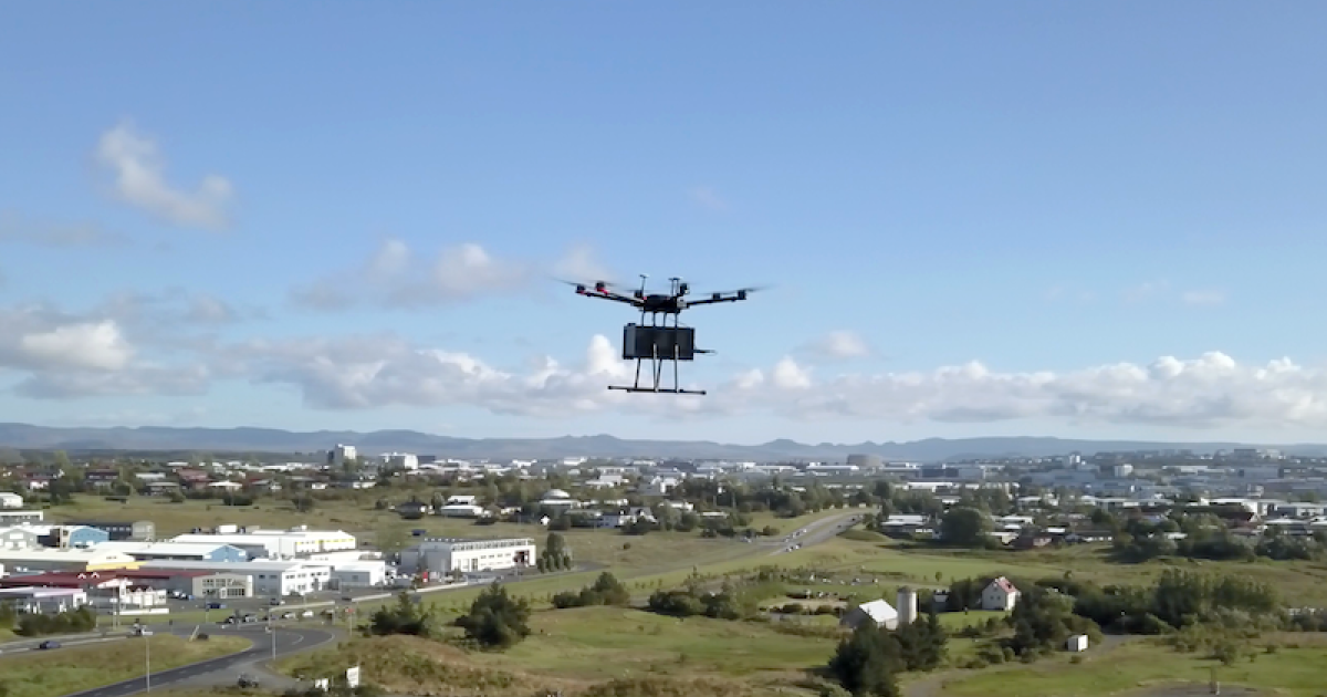 FlyFlytrex, which has been conducting trial drone food deliveries in Iceland, is now launching service in the North Carolina city of Holly Springs.