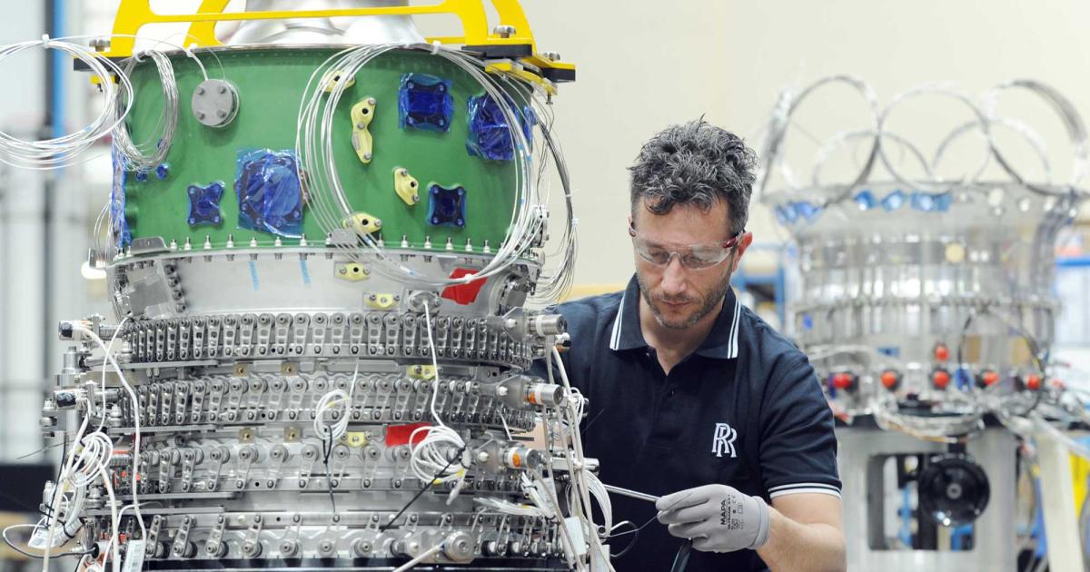 Recently certified by Transport Canada, the Rolls-Royce Pearl 15 turbofan will largely rely on artificial intelligence tech to control its engine vibration health monitoring unit (EVHMU)