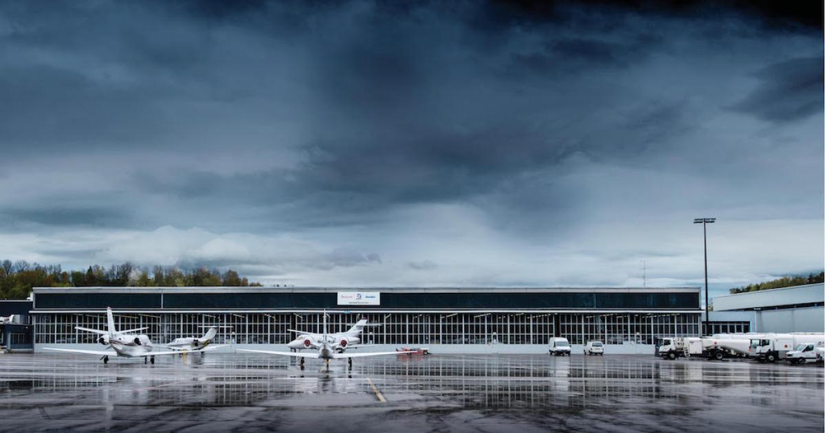 The Textron Aviation Service Center in Zurich, Switzerland. (Photo: Textron Aviation)