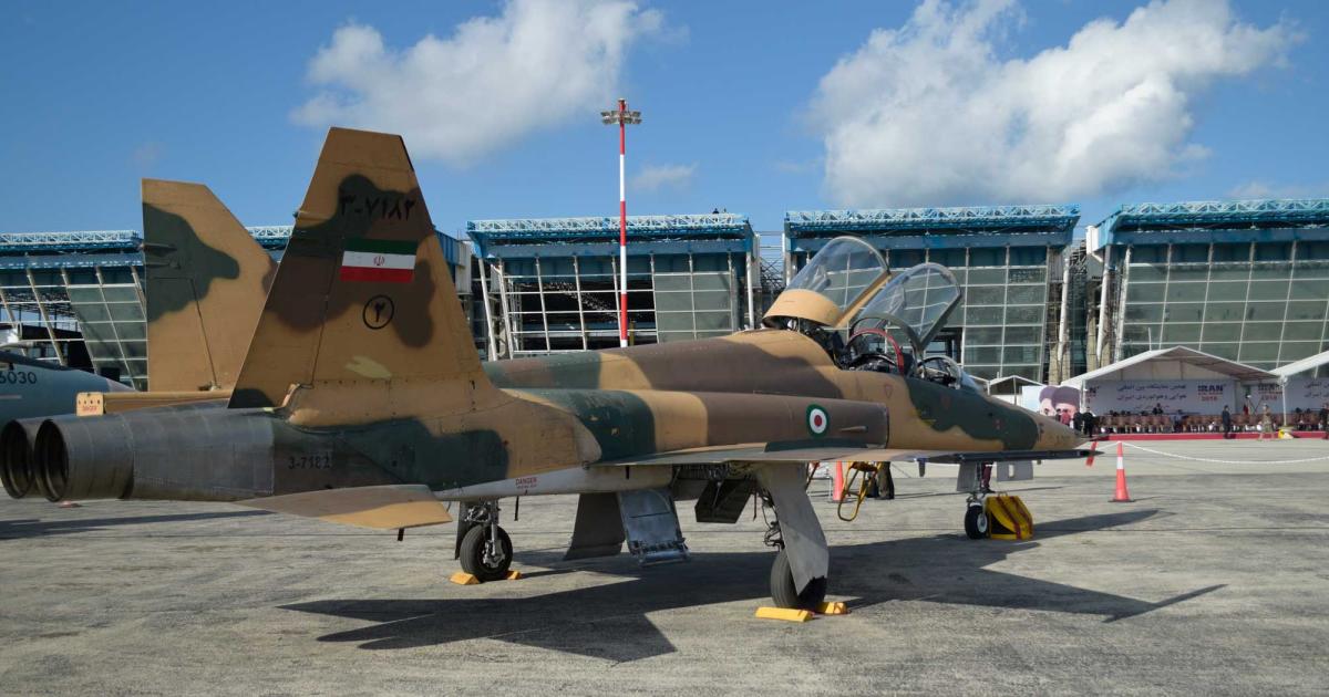 Iran’s “indigenous” HESA Saeqeh is a reverse-engineered Northrop F-5 Tiger, partially disguised with a twin tail. Designers copied systems one-for-one wherever possible, substituting Russian components when necessary.