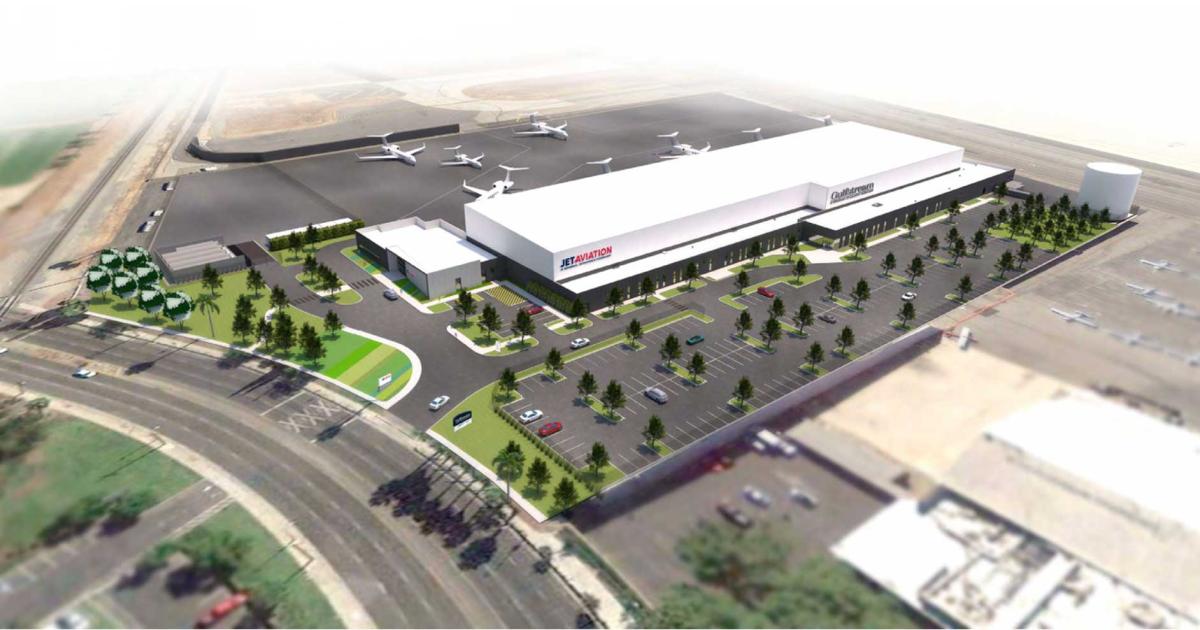 Jet Aviation expects to debut its new-build facility at Van Nuys Airport in California by the end of the year. 