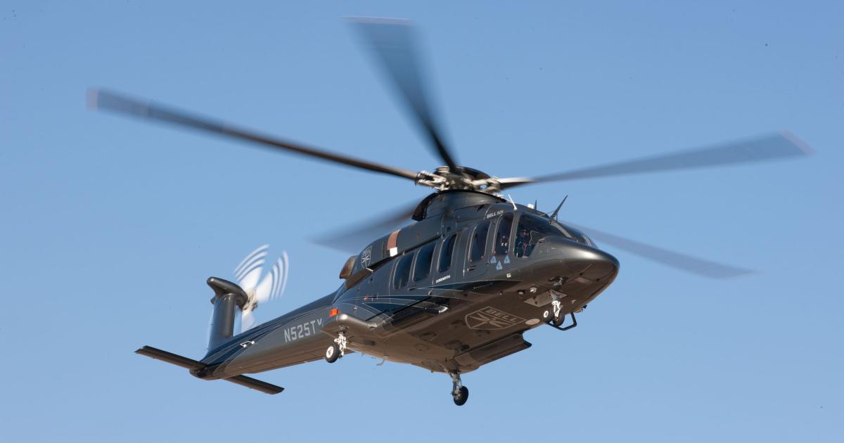 The Bell 525 is nearing the beginning of FAA flight testing as it moves toward certification.